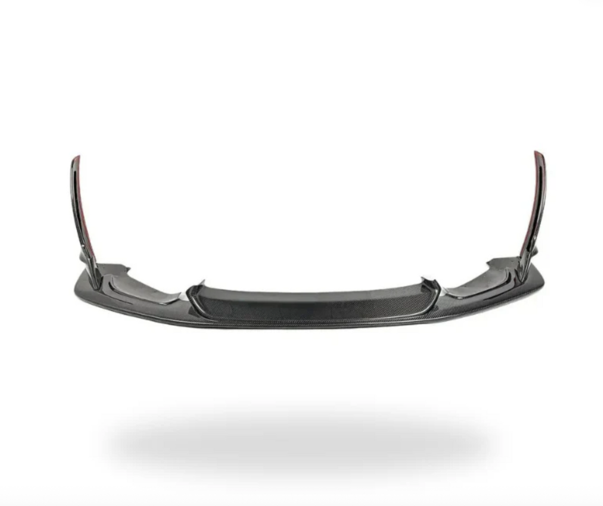 BMW F82 M4 Laptor Front Lip — Center Piece Only — Carbon Fiber