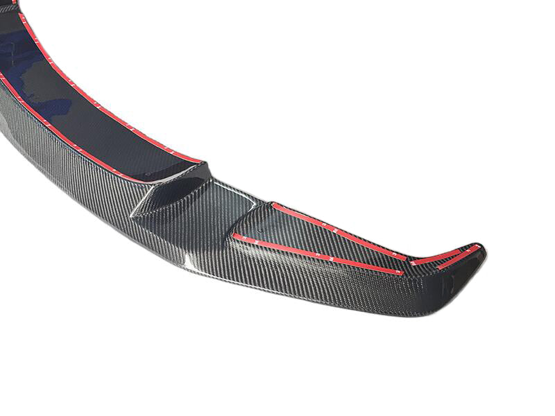 F87 M2 GTS Style Carbon Fiber Front Lip with Lower Splitter