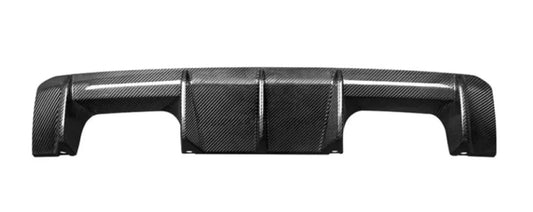 BMW G80 M3 Carbon Fiber Rear Diffuser, Upper Bumper Trim Set, Mirror Caps, & Spoiler (MP Style)