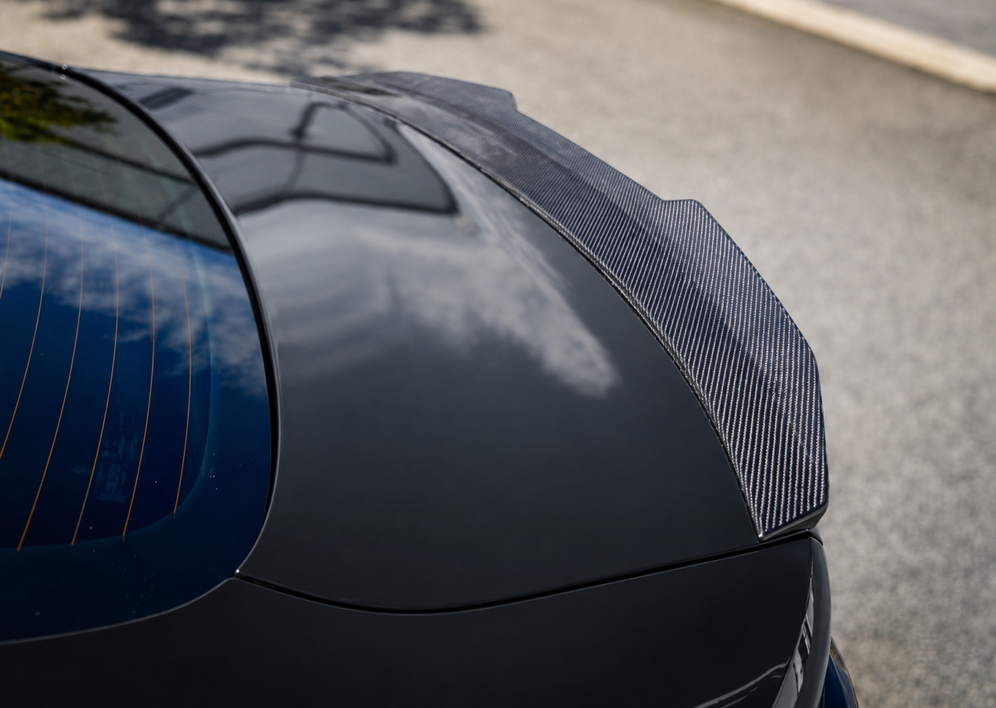 G82 M4 Carbon Package — MP Mirror Caps (Dry) + MP Trunk Spoiler — Partner Order