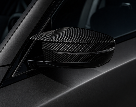 G82 M4 Carbon Package — MP Mirror Caps (Dry) + MP Trunk Spoiler — Partner Order
