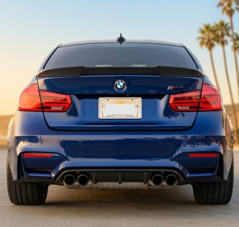 BMW F80 M3 / F82 M4 Dry Carbon Rear Diffuser — MP Style — Partner Order