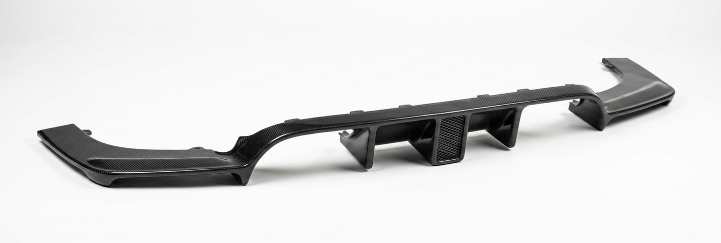 BMW F80 M3 Carbon Package — GT4 Style Front Lip + Klf Style LED Diffuser — Partner Order