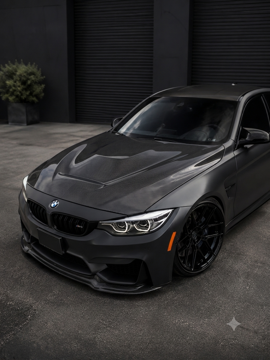 F80 M3 Carbon Package — GTS Style Hood + CSL Style Trunk Lid — Partner Order