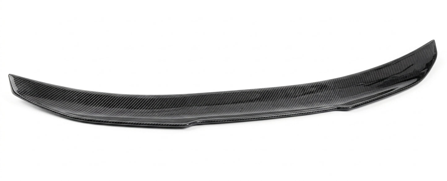 BMW E92 M3 PSM Style Trunk Spoiler — Carbon Fiber