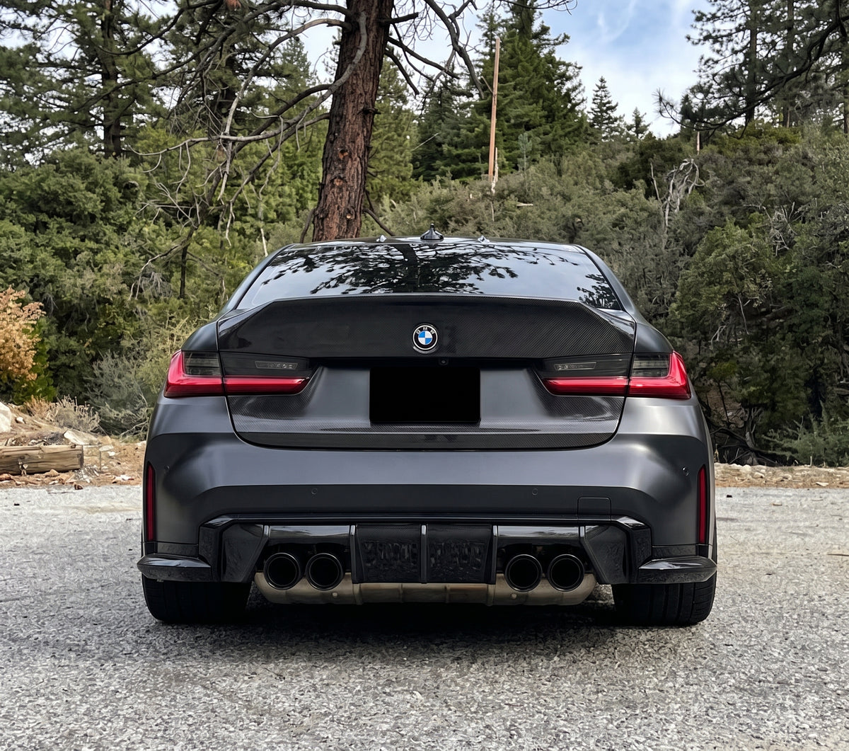 G80 M3 / G20 3-Series CSL-Style Dry Carbon Fiber Trunk