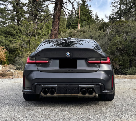 G80 M3 / G20 3-Series CSL-Style Dry Carbon Fiber Trunk