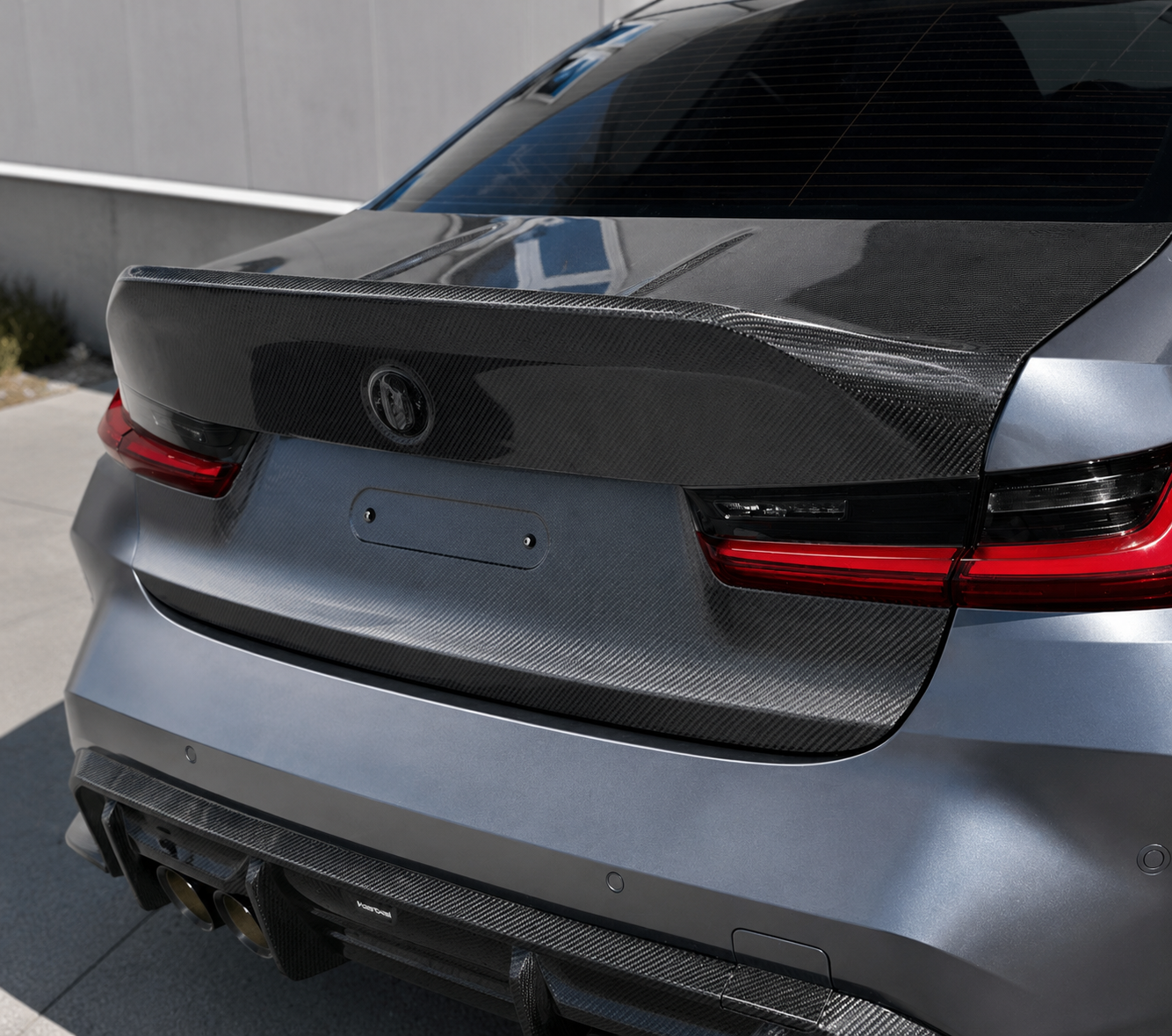 BMW G80 M3 Carbon Package — CSL Style Trunk Lid + Alpha N Style Hood — Partner Order