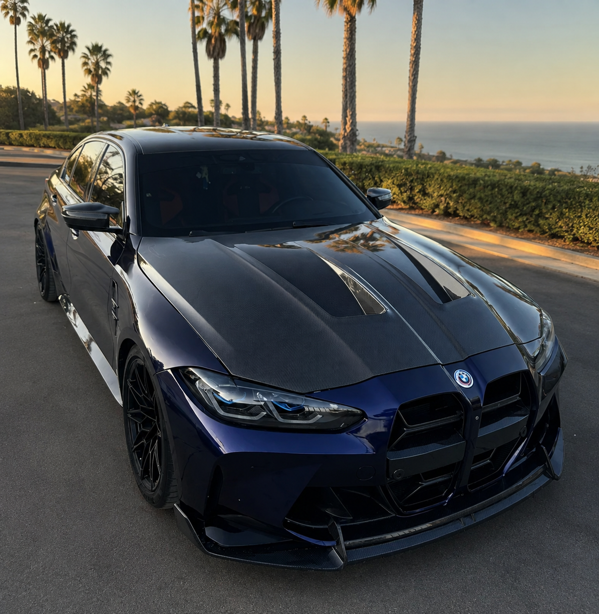 BMW G82 M4 Dry Carbon Package — CSL Grille + Alpha N Hood + MP-Style Side Skirts — Sponsor Order