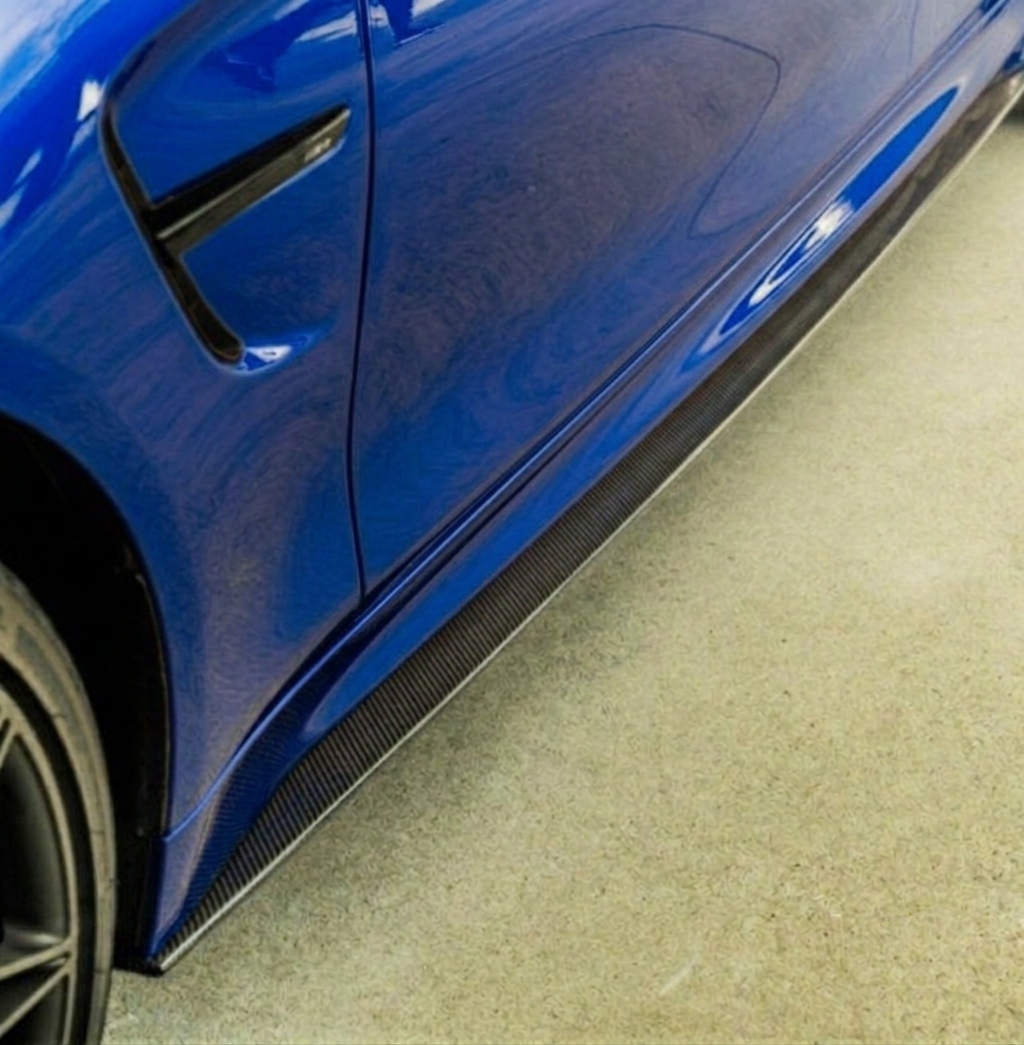 : BMW F82 M4 Carbon Package — GT4 Front Lip + V-Style Diffuser + MP Side Skirts