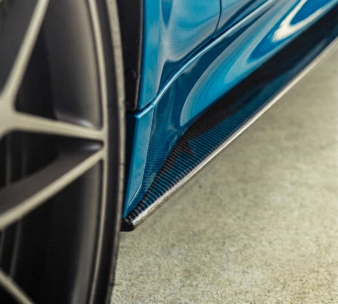 : BMW F82 M4 Carbon Package — GT4 Front Lip + V-Style Diffuser + MP Side Skirts