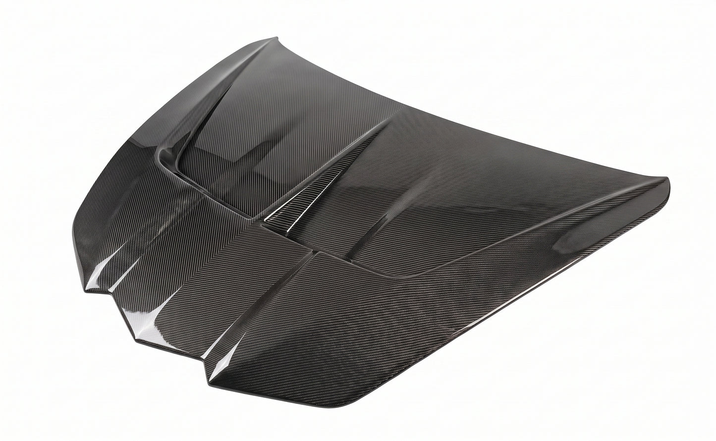 Corvette C8 Z06 Carbon Fiber Aero Package | Double-Sided ST-Style Vented Hood & ZR1-Style High Rear Wing