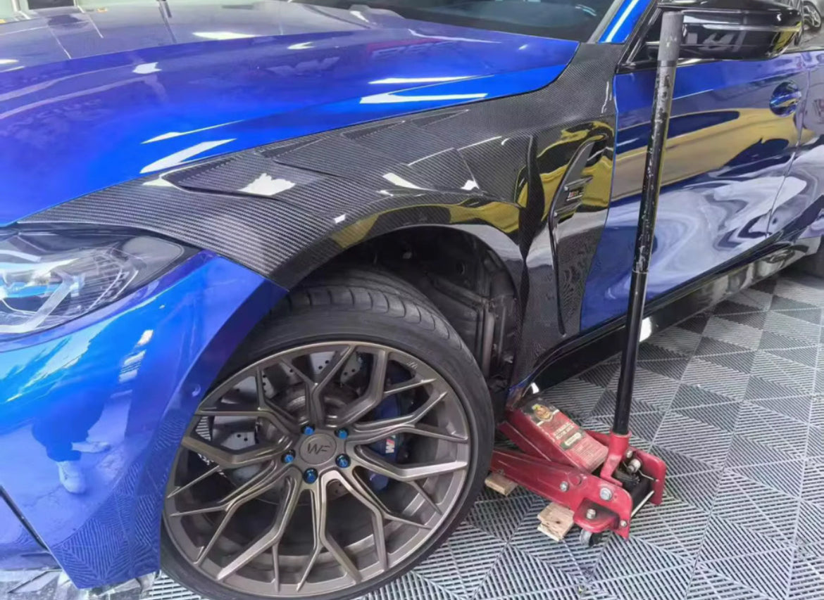 BMW G80 M3 Pre-Preg Dry Carbon Front Fenders