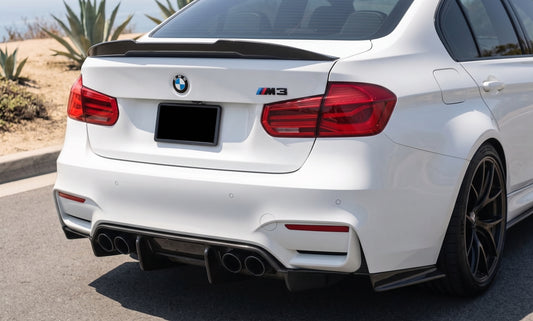 BMW F80 M3 / F82 F83 M4 PSM Style Carbon Fiber Rear Diffuser (Center Section)