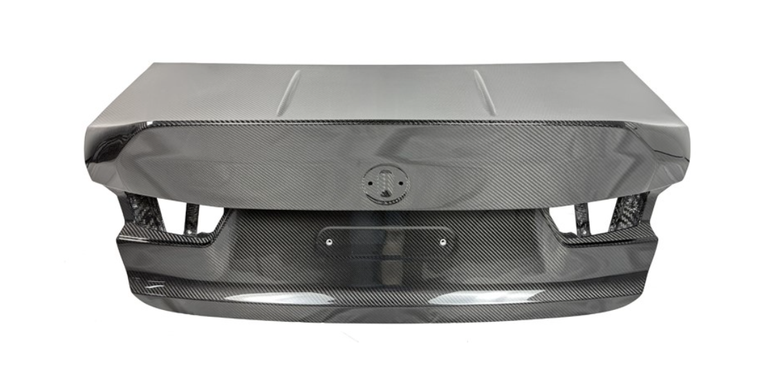 BMW G80 M3 Carbon Package — CSL Style Trunk Lid + Alpha N Style Hood — Partner Order