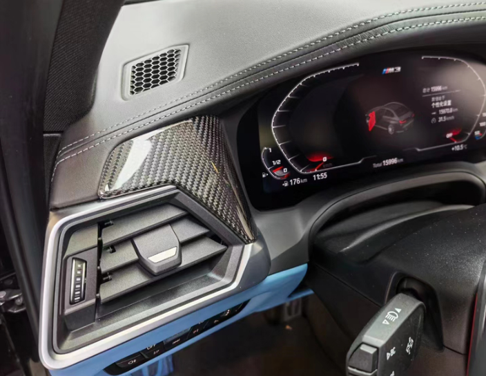 BMW G8X M3/M4 Dry Carbon Fiber Air Vent Trim — Sponsor Order