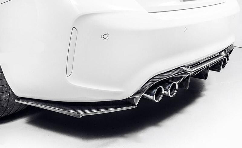 F87 M2 MTC Style Carbon Fiber Rear Diffuser Set