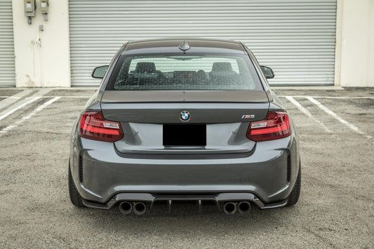 F87 Vor Style Carbon Fiber Rear Diffuser