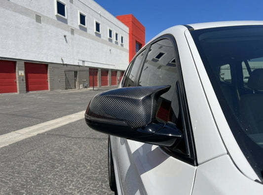 F8X M3 / M4 Full Replacement Carbon Fiber Mirror Caps