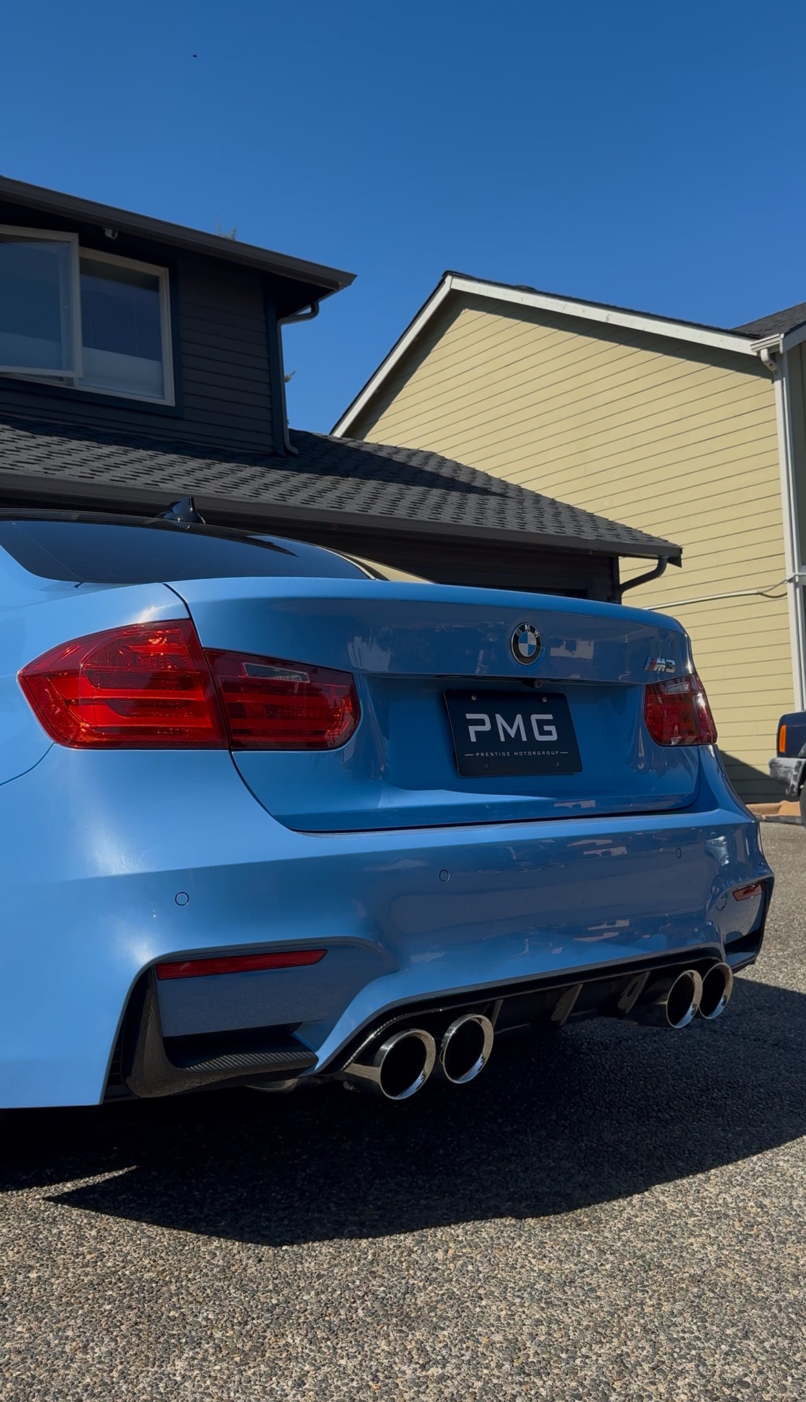 F8X M3 / M4 M-Performance Style Carbon Fiber Rear Diffuser
