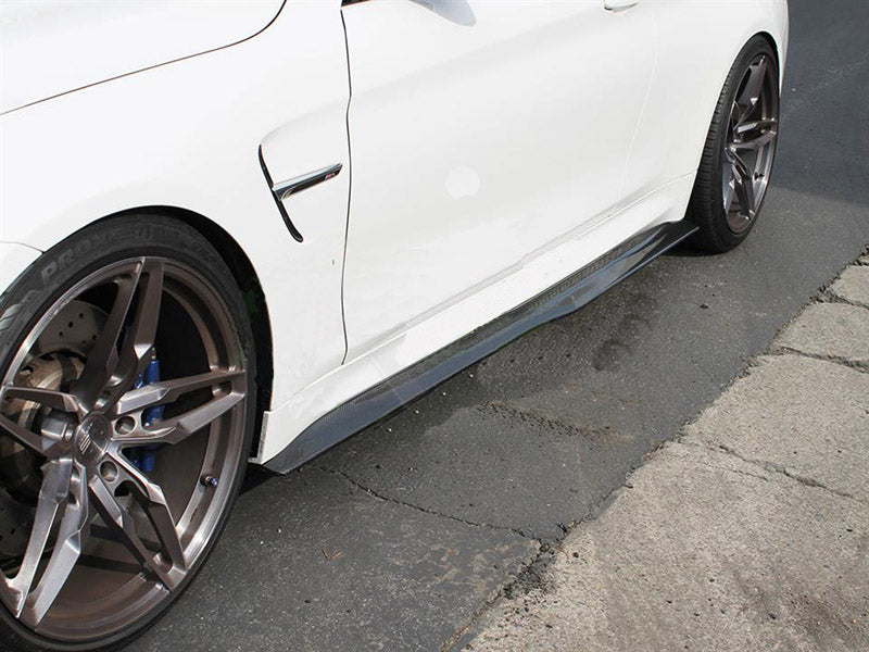 F8X M3 / M4 PSM-Style Carbon Fiber Side Skirt Extensions