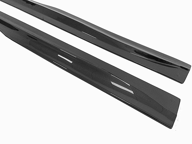 F8X M3 / M4 PSM-Style Carbon Fiber Side Skirt Extensions