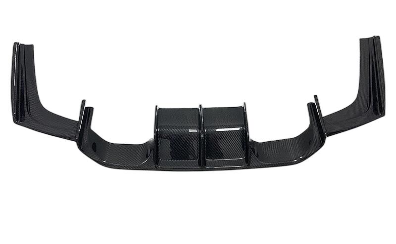 F8X M3 / M4 V-Style 3-Piece Carbon Fiber Rear Diffuser