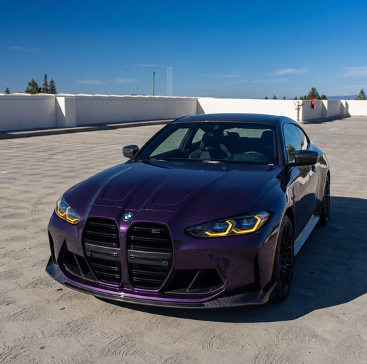 G8X M3 / M4 CSL-Style Dry Carbon Fiber Front Lip