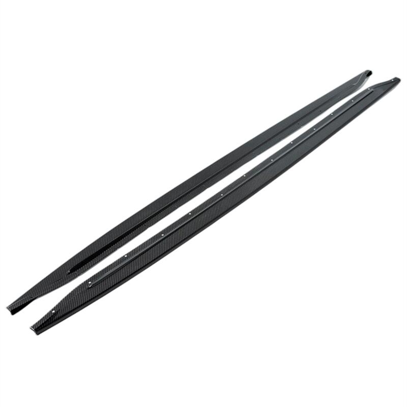 G8X M3 / M4 MHC-Style Carbon Fiber Side Skirt Extensions