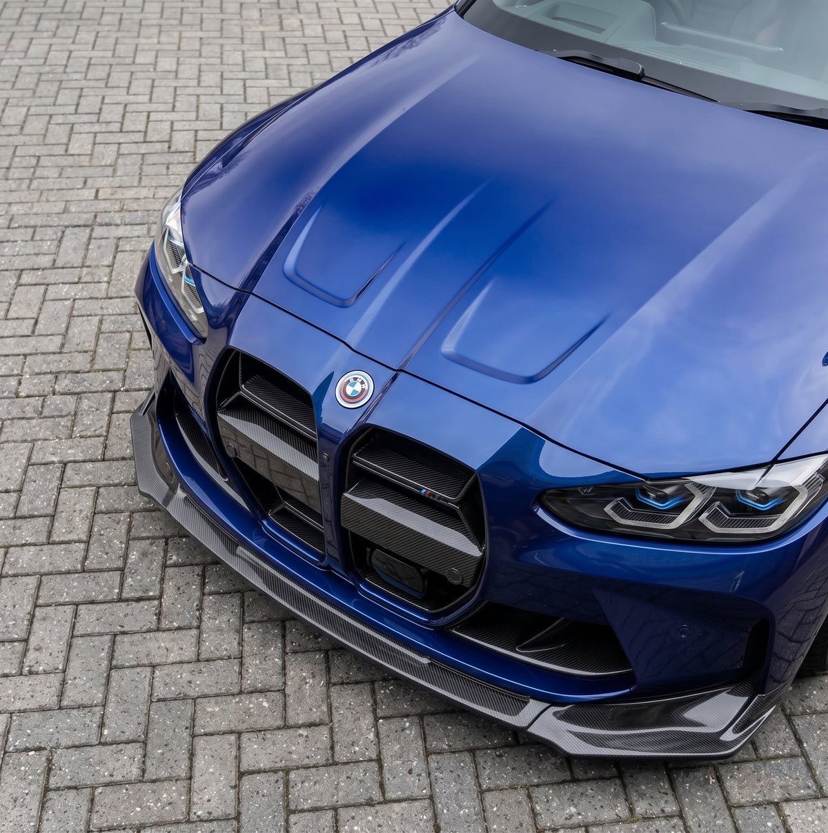 G8X M3 / M4 V-Style Carbon Fiber Front Lip