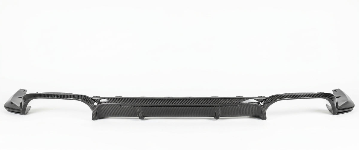 F97 X3M - 3D Style Carbon Fiber Diffuser